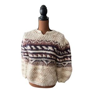 Pre-loved Hand Knitted Lauren Hansen Sweater Size M